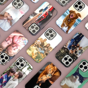Personalized Photo Tough Phone Case: Custom Picture Gift
