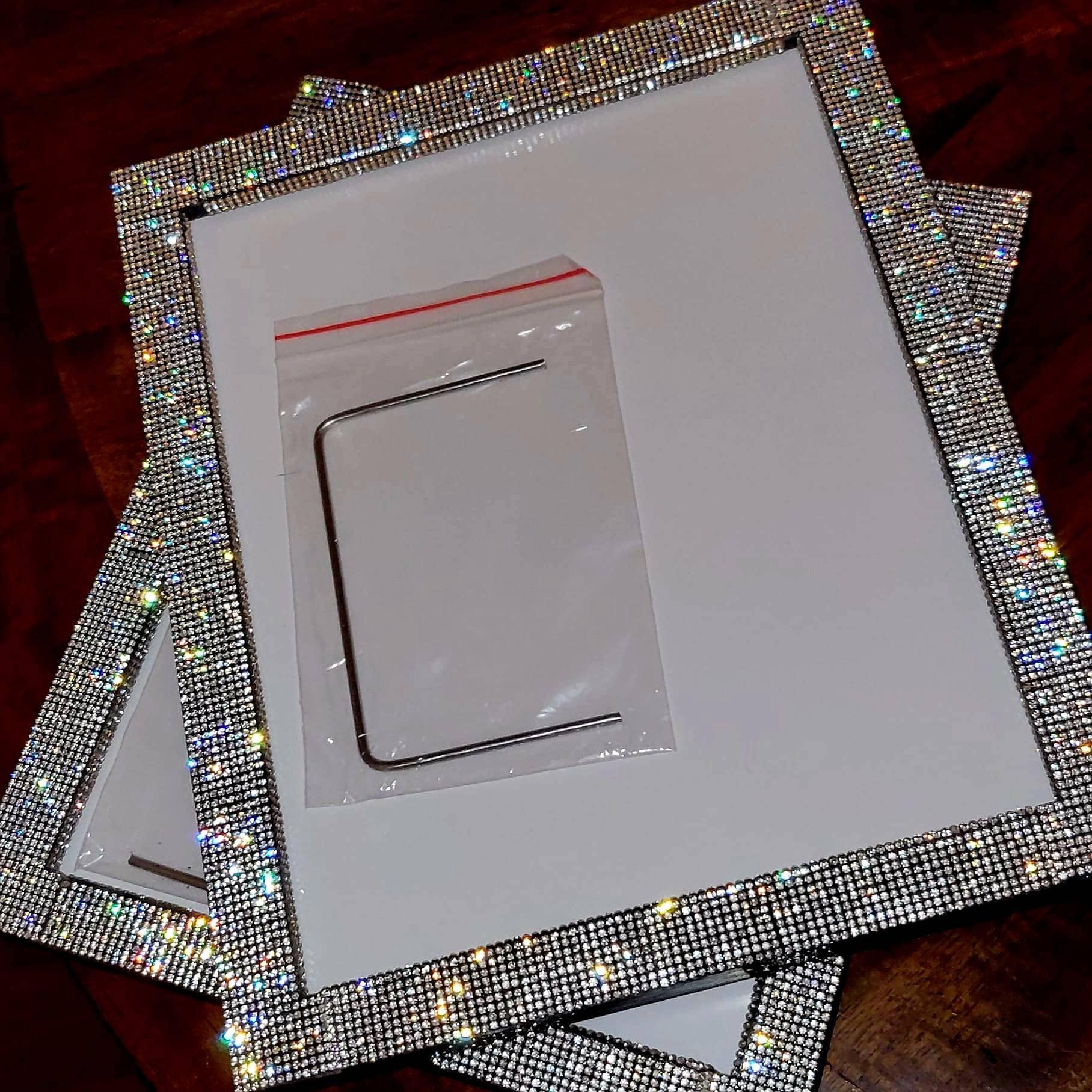 Calenzana 8x10 Picture Frame Sparkle Glass Photo Frames for Tabletop, 8 x  10 inch, 2 Pack