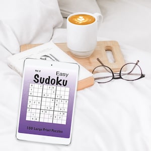 Easy Sudoku Puzzles (Vol.2) for GoodNotes, Notability, Scribe, One Note, Interactive ePaper Adult Activity Book Digital planner companion