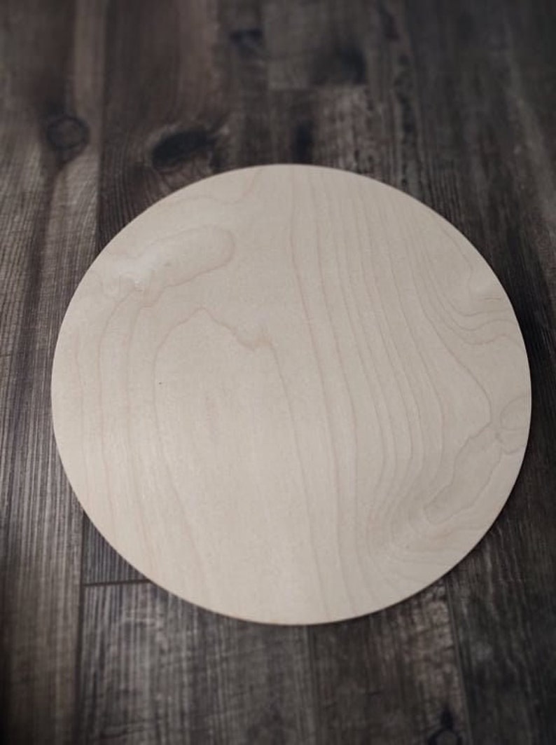 Pack of 14 Wood Circles 1/4 Birch Plywood. Choose of Pieces in Pack ...