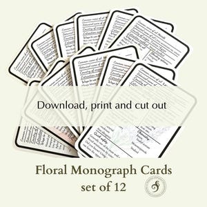 Florale Monographien (printable)