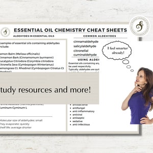 Essential oil chemsitry cheat sheets image 6