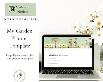 Digital Garden Planner (Notion template)