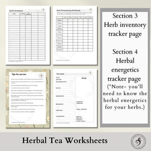 images of what the pages look like for sections 3 and 4