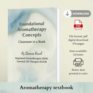 Foundational Aromatherapy Concepts essentiële olie referentie pdf download boek aromatherapie