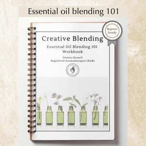 Manual de mezcla de aceites esenciales 101: Guía de referencia de aromaterapia para principiantes