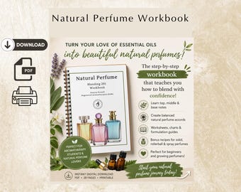 Arbetsbok för naturlig parfymformulering: för aromaterapeuter och kreatörer inom eteriska oljor