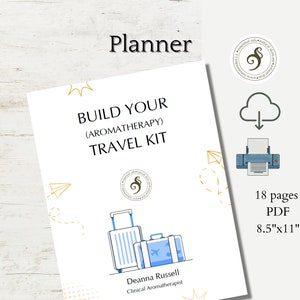 Do it yourself aromatherapy travel kit (printable)