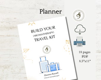 Do it yourself aromatherapy travel kit (printable)