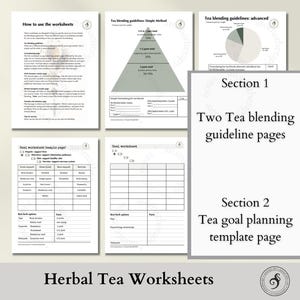 images of what the pages look like for sections 1 and 2