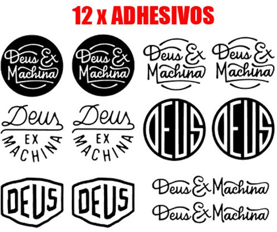 Deus Ex Machina Vinyl Stickers Decals | Etsy Denmark