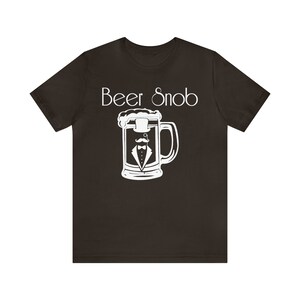 Beer Snob Pledge Dual Sided Unisex Jersey Short Sleeve Tee