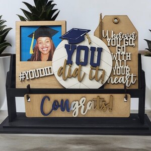 Graduation Themed Interchangeable Wagon/Raised Shelf Sitter