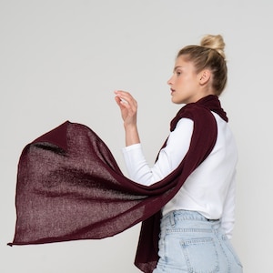 Cashmere Wrap Scarf Shawl Pure Italian 100% Cashmere Scarf Lightweight Knitted Real Cashmere Scarf for Women Cashmere Knit Scarf Blanket