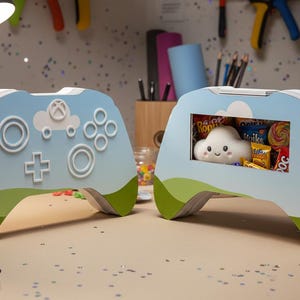 PLANTILLAS de controlador de juego de arrastrar y soltar