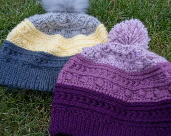 Yellowstone Beanie Crochet Hat PATTERN