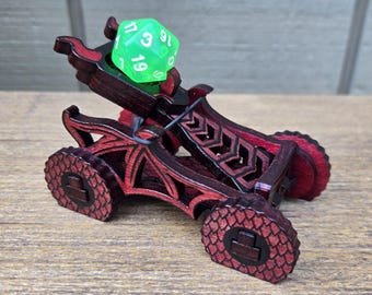 Dice Catapult - Dragon Flipper - Tabletop Games - DND - Dungeons and Dragons