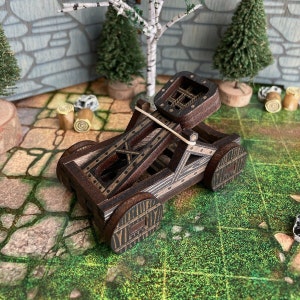Dice Catapult - 2023 Edition - Dice Tray Accessory for Tabletop Games - DND - Dungeons and Dragons Dice Roller D&D Pathfinder Gift