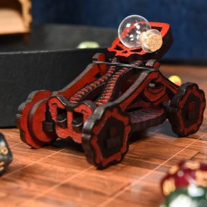 Dice Catapult - Bone Tosser - Tabletop Games - DND - Dungeons and Dragons - D&D Gift image 8