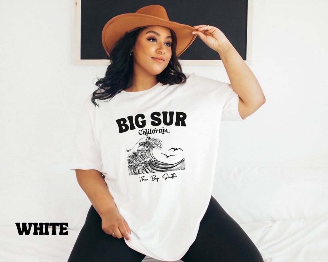 Big Sur Shirt/ Big Sur Gift/ Granola Girl/ Vintage Carolina Etsy