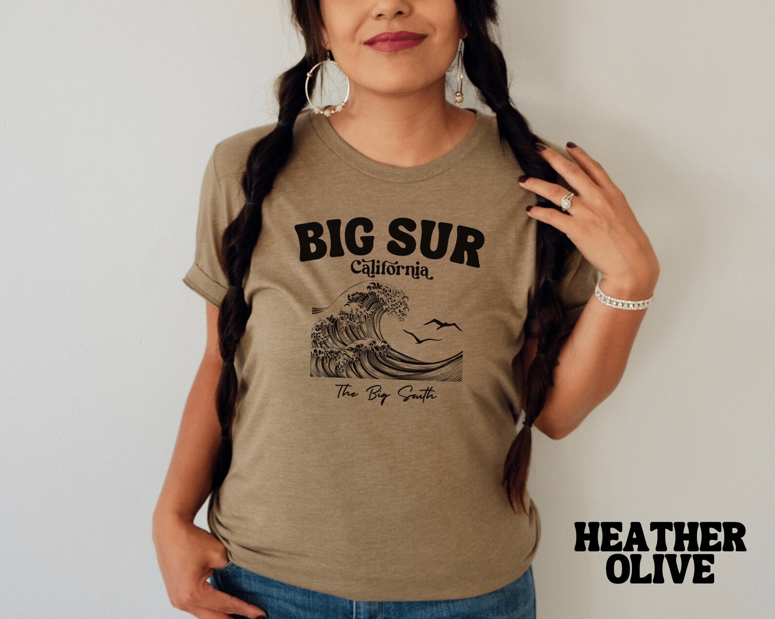 Big Sur Shirt/ Big Sur Gift/ Granola Girl/ Vintage Carolina Etsy