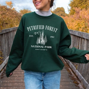 Petrified Forest National Park Sweatshirt/ Vintage Petrified Forest Sweater/ Petrified Forest Gifts/ Arizona Sweatshirt/ National Park Gifts