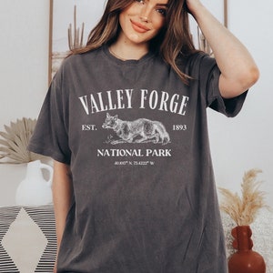 Valley Forge National Park Shirt/Comfort Colors/ Granola Girl/ Vintage Valley Forge Shirt/ Valley Forge Monument Gifts/ Pennsylvania Shirt