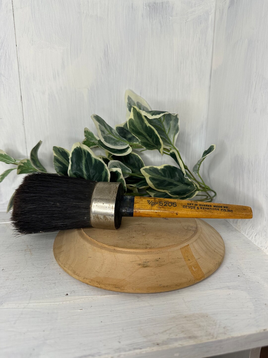 Vintage Devoe and Raynolds Paint Brush Antique Paint Brush Etsy