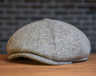 Newsboy Wool Cap "Hoarfrost Gray"