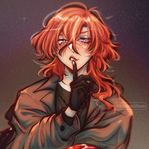 Chuuya Print | BSD Fan Art