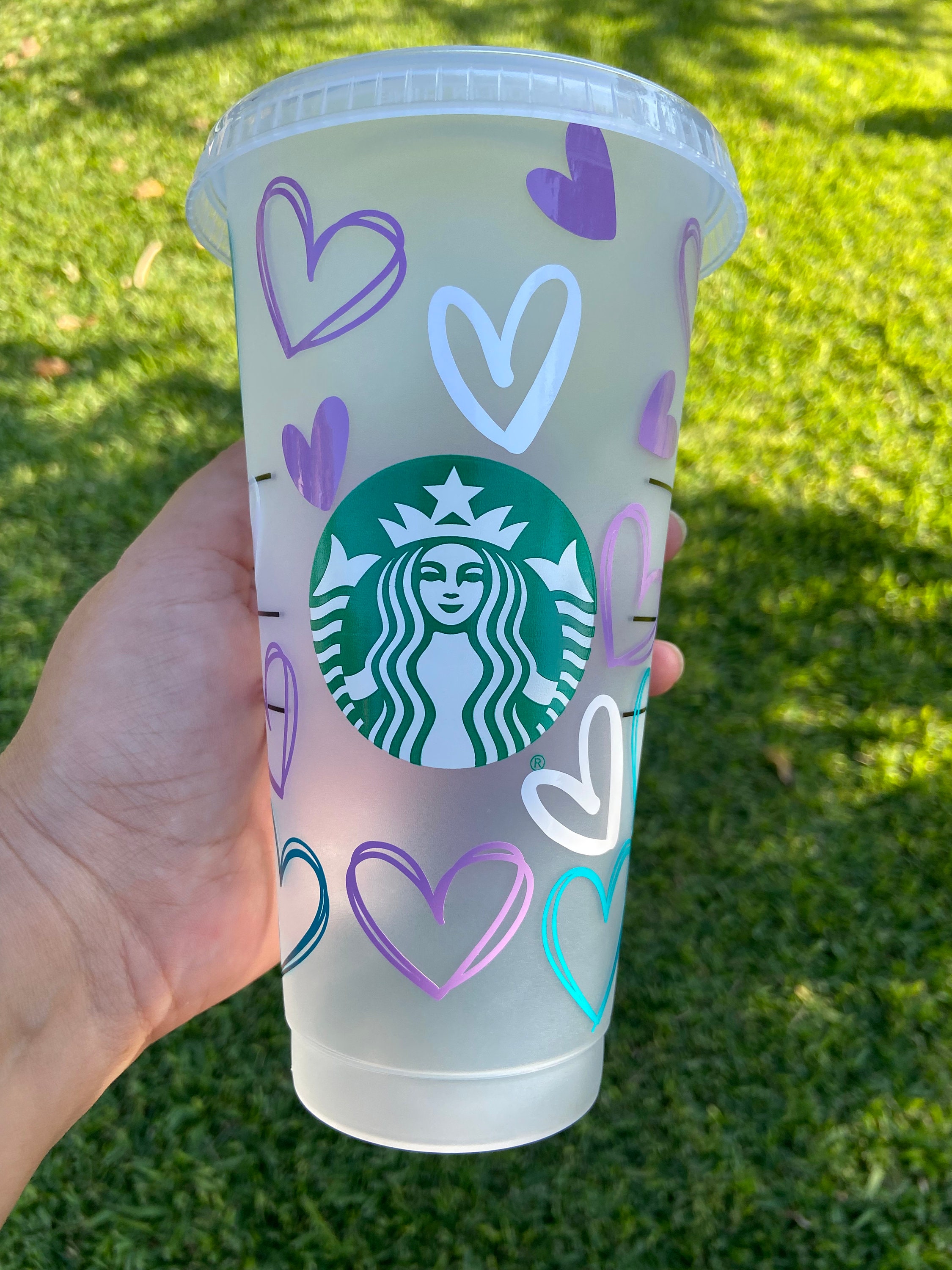 Starbucks Cup Heart Design 