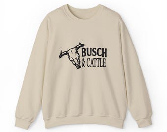 Busch and Cattle Crewneck Sweatshirt