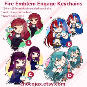 Fire Emblem Engage Keychains