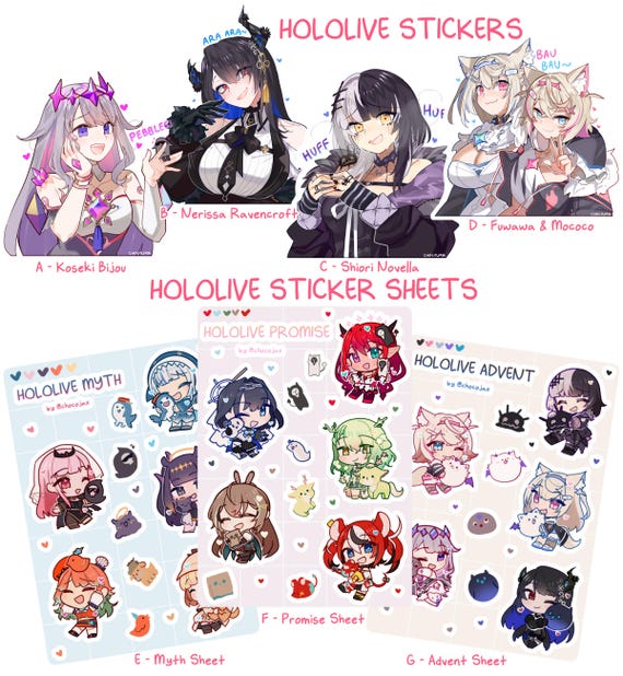 Advent ホロライブEnglish ミニアクリルスタンド ホロライブシティ 