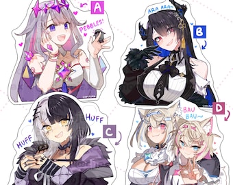 Hololive Advent Stickers