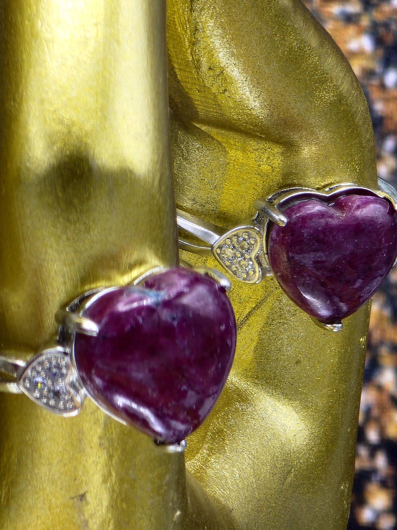Ruby in Zoisite Ring image 3