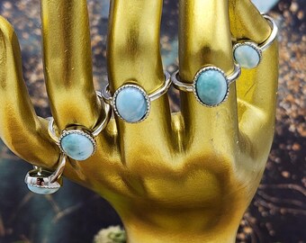Larimar Ring