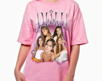Personalized Girlfriend Shirt, Custom Vintage Tee, Vintage Bootleg Shirt, Retro 90s Custom Tee, Girlfriend Face Shirt, Gift for Her
