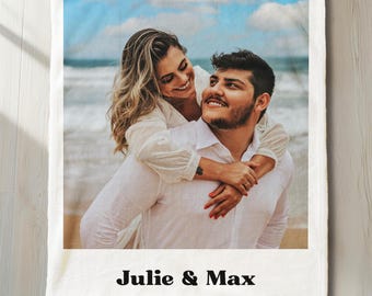 Cobertor de fotos personalizado, cobertor de fotos com texto, cobertor de memórias de fotos, cobertor personalizado com fotos, presentes atenciosos para amigos