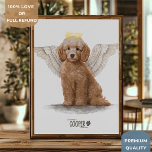 Personalized Memorial Pet Drawing, Dog Portrait from Photo, Personalized Picture Gift, Pet Passed Away Art, Memorial Idea, Grief Gift