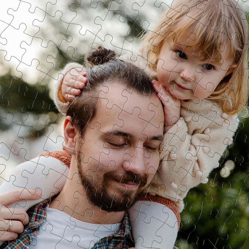 Personalized Photo Puzzle, Jigsaw Puzzle for Adults, Custom Puzzle from Photo, Picture Gift Idea, Puzzle Gifts, Memorabilia Gift image 3