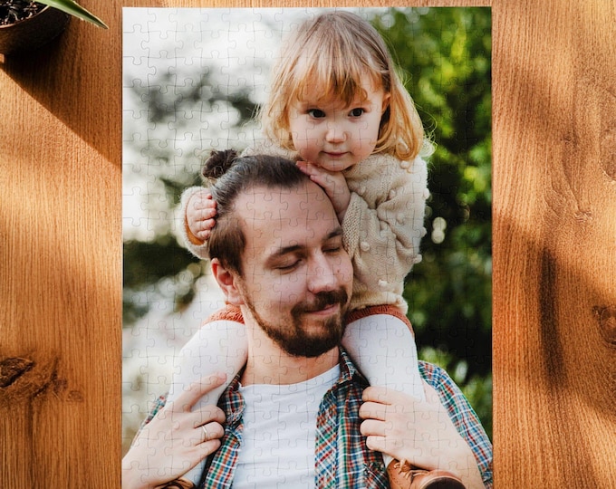 Personalized Photo Puzzle, Jigsaw Puzzle for Adults, Custom Puzzle from Photo, Picture Gift Idea, Puzzle Gifts, Memorabilia Gift
