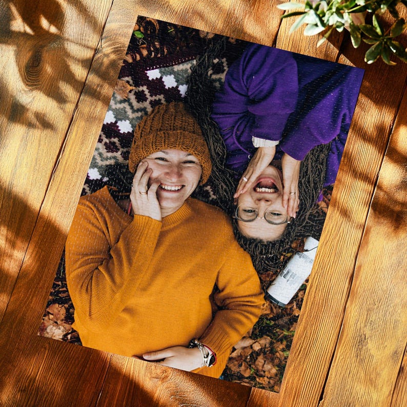 Personalized Photo Puzzle, Jigsaw Puzzle for Adults, Custom Puzzle from Photo, Picture Gift Idea, Puzzle Gifts, Memorabilia Gift image 9