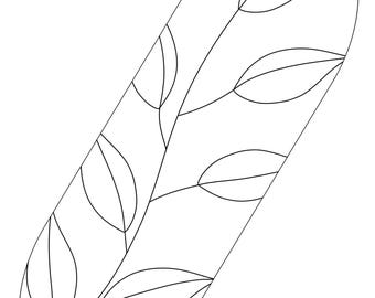 Digital Muster, Glasmalerei, Glasmalerei, Glasmalerei, Glasmalerei Suncatcher, Glasmalerei, Glasmalerei, Fensterbild, Glasmalerei, Minipaneel, Glasmalerei #3