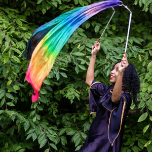 Worship Streamers - Silk Worship Dance Streamers - (Children Size)