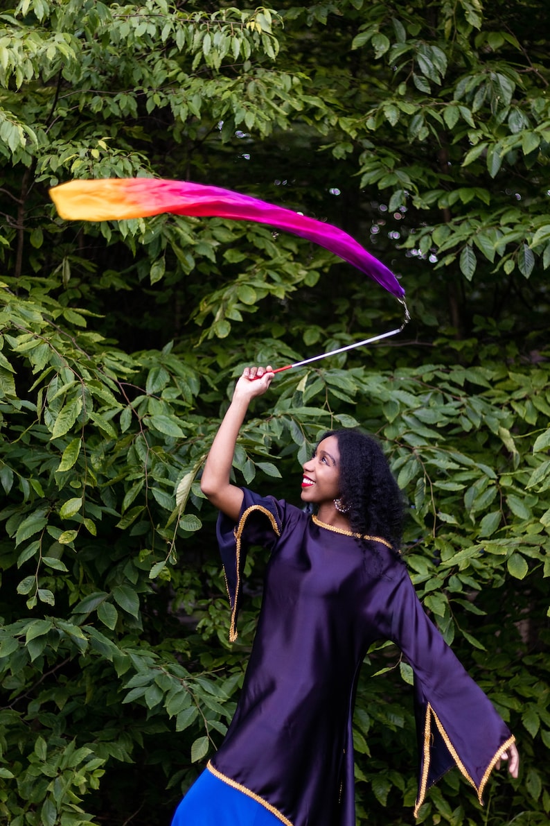 Prophetic Dance Streamers Silk Worship Dance Streamers Etsy
