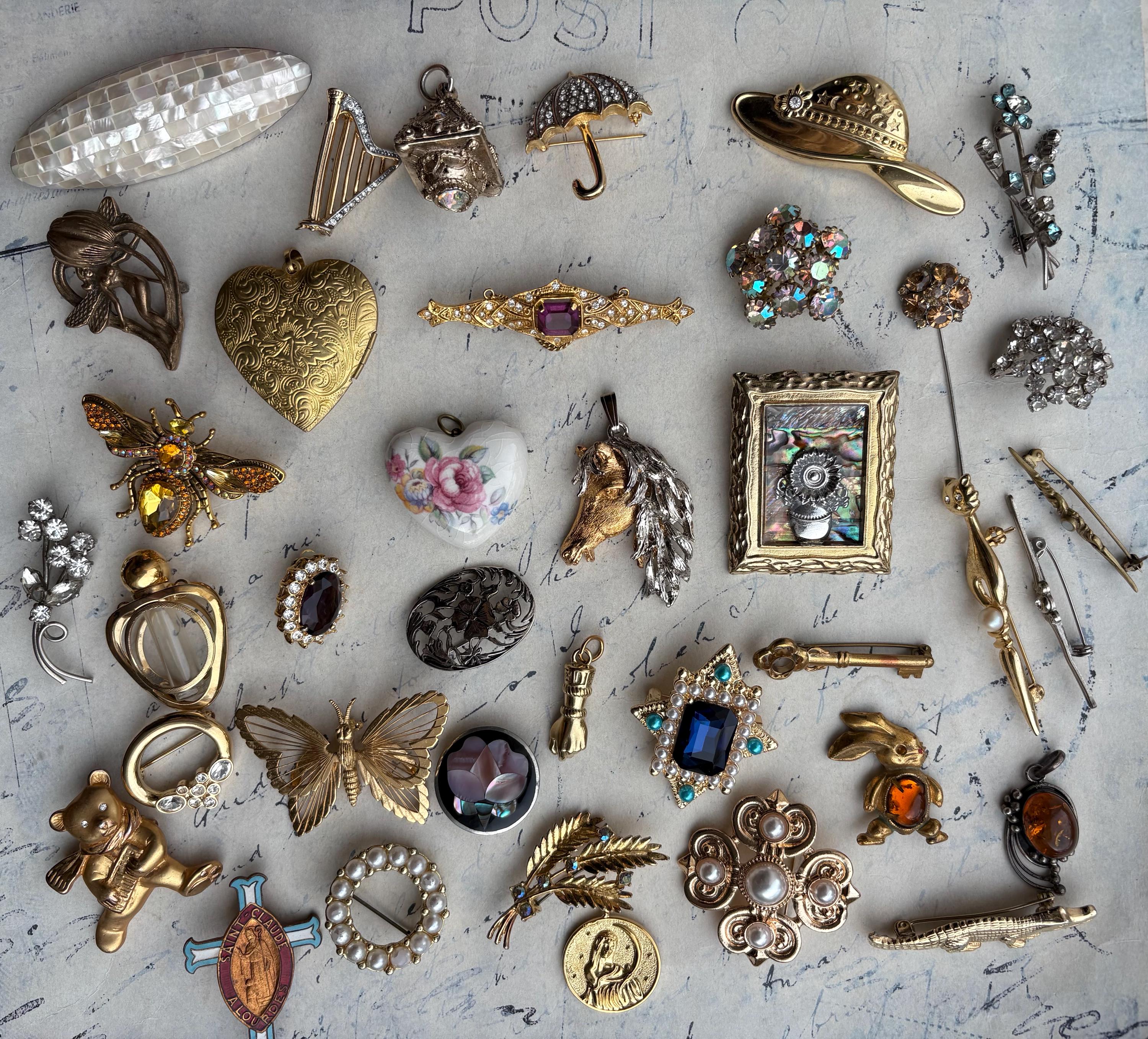 Vintage jewelry lot - Etsy 日本
