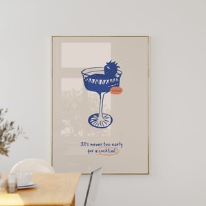 Cocktail poster in the Home Bar, Cocktail Print, Home Bar Decor, Bar Wall art, Cocktail Poster, Digital Download Wall art #67