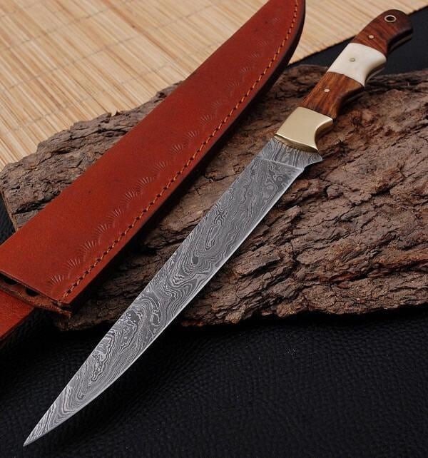 Damascus Steel Fillet Knife 