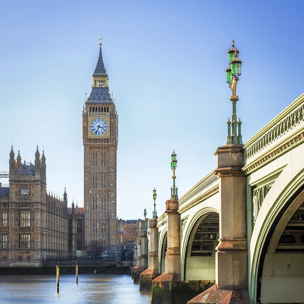 Iconic London Wall Art, London Big Ben Wall Art, London Photography, Home and Office Decor, Canvas , Metal, Acrylic Print. Wall Hanging Art